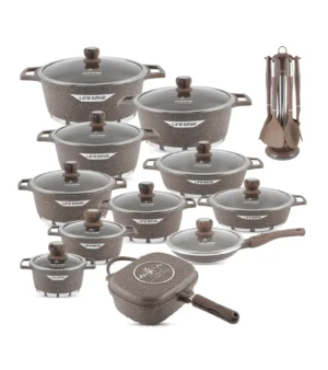 Juego de cocina premium de 31 piezas